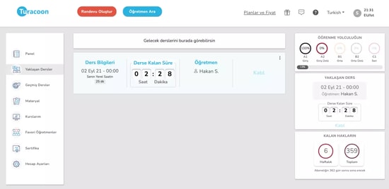 Join Lesson Page Screen Shot